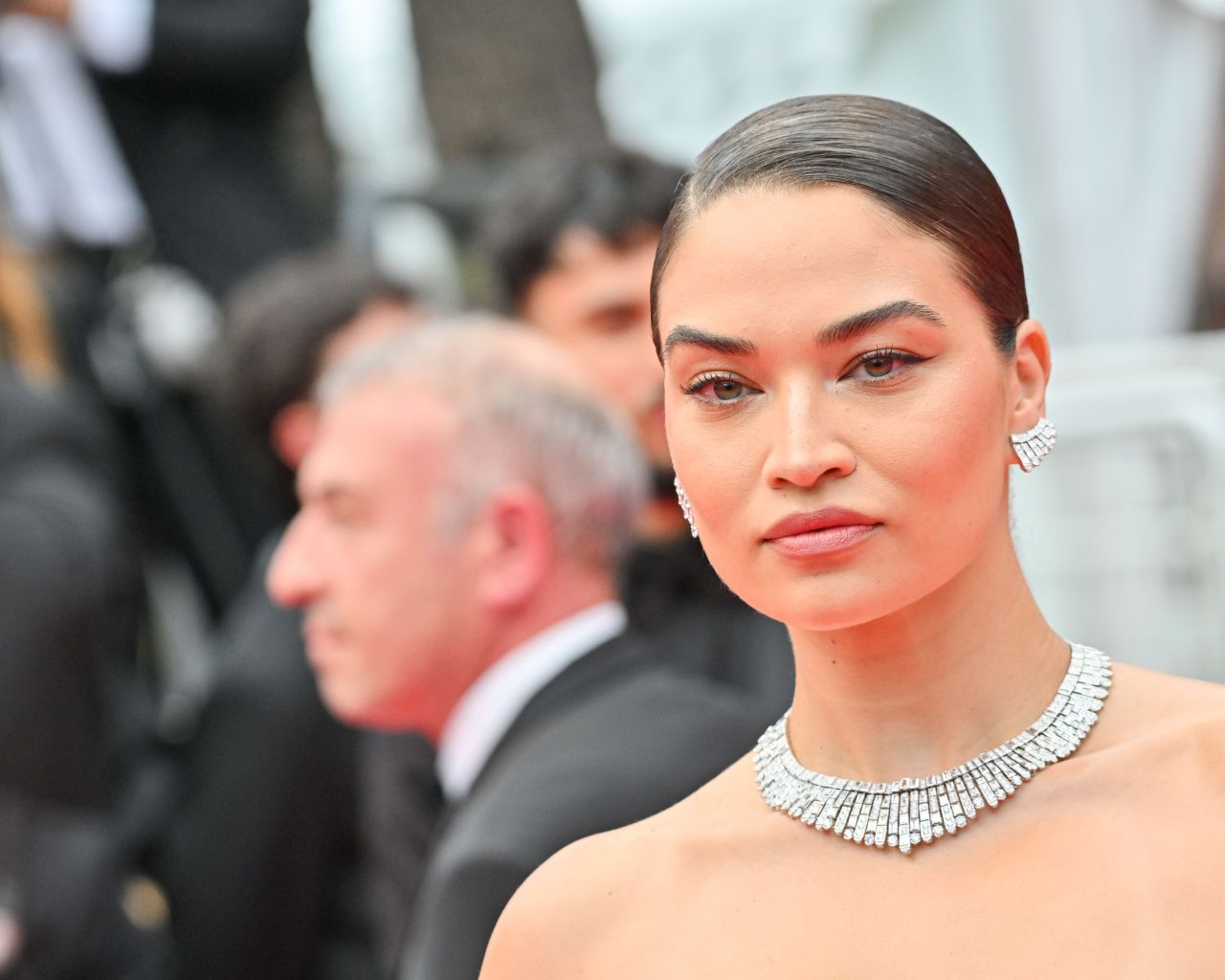 Shanina Shaik at 2024 Cannes Film Festival Opening Ceremony Red Carpet11